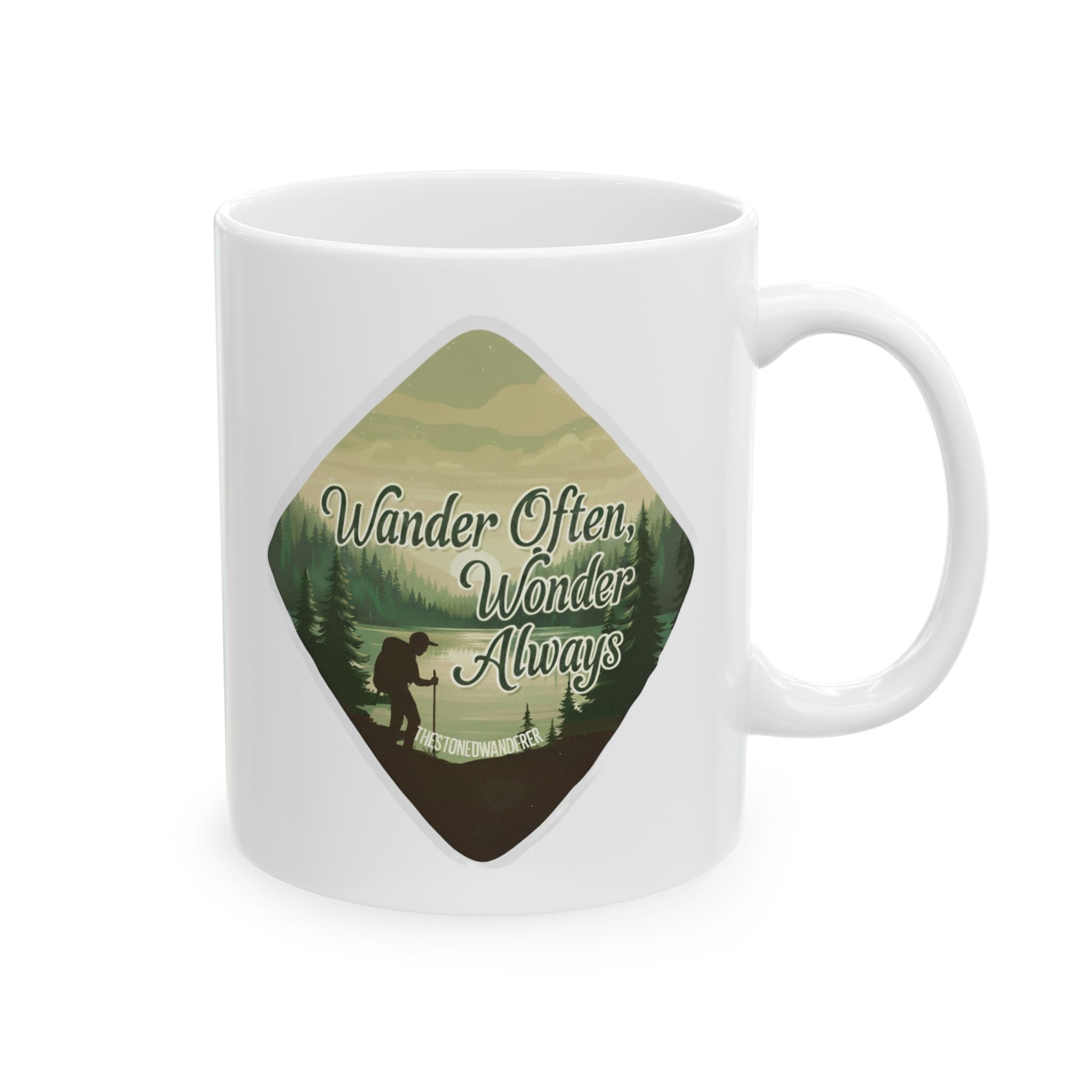 Inspirational Tree of Life Ceramic Mug — Nature Quote Coffee Cup (11oz/15oz)