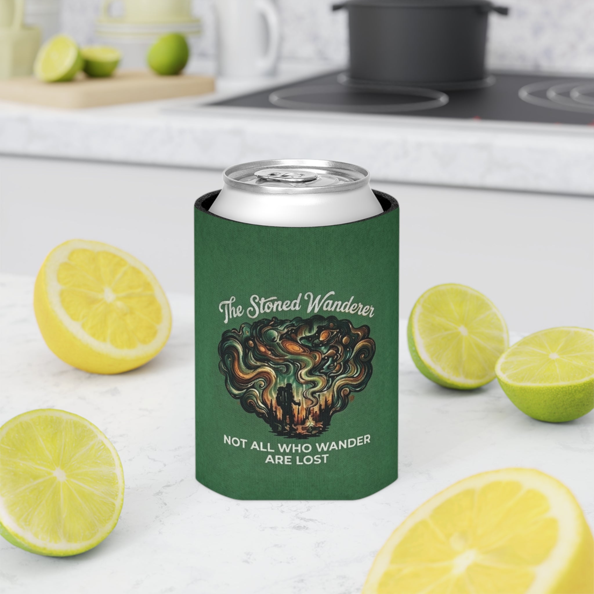 Can Cooler "Not All Who Wander Are Lost" Coozie
