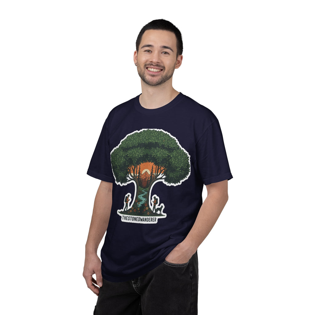 Tree of Wanderers T-Shirt — Hiking Nature Graphic Tee