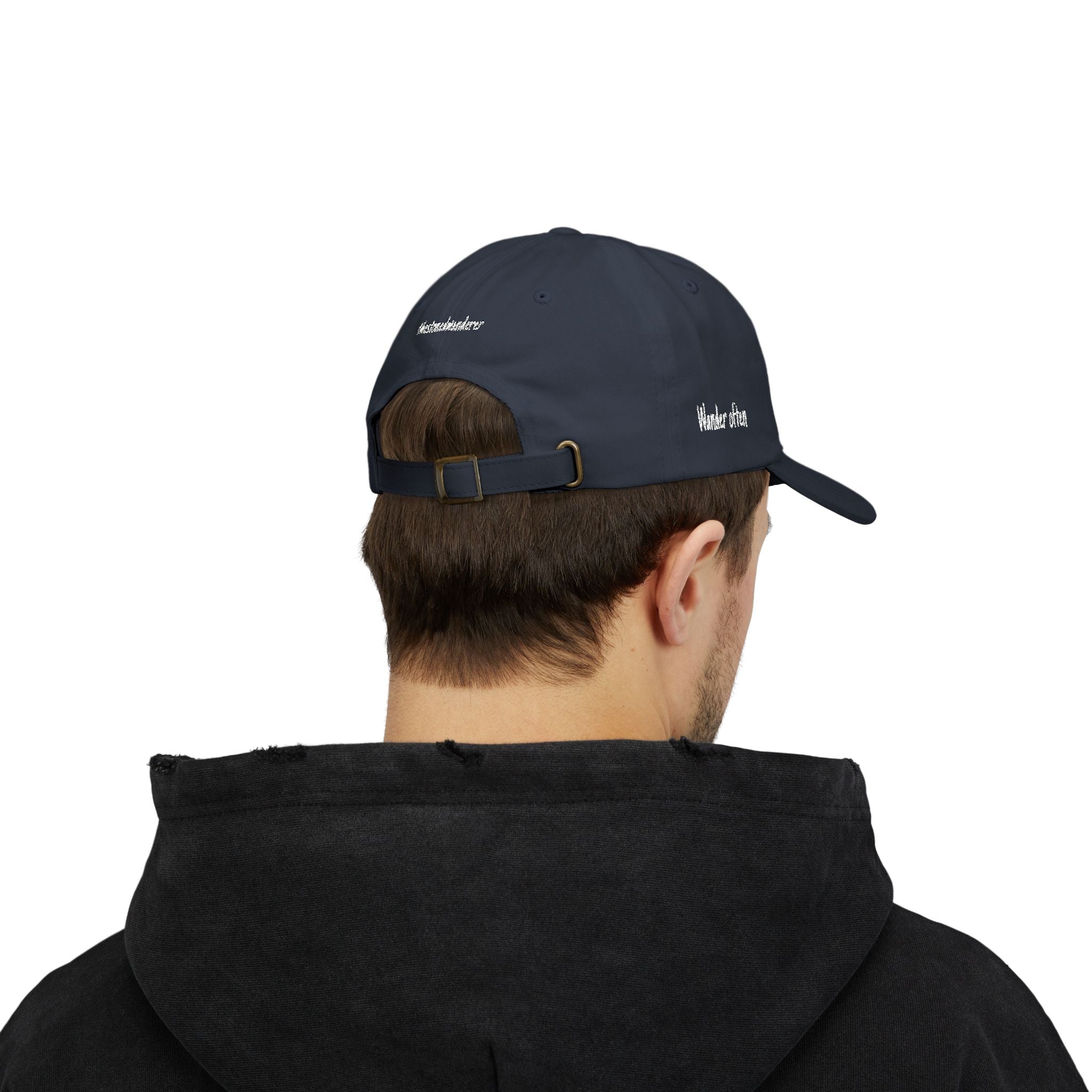 Wander Often Wonder Always Dad Cap
