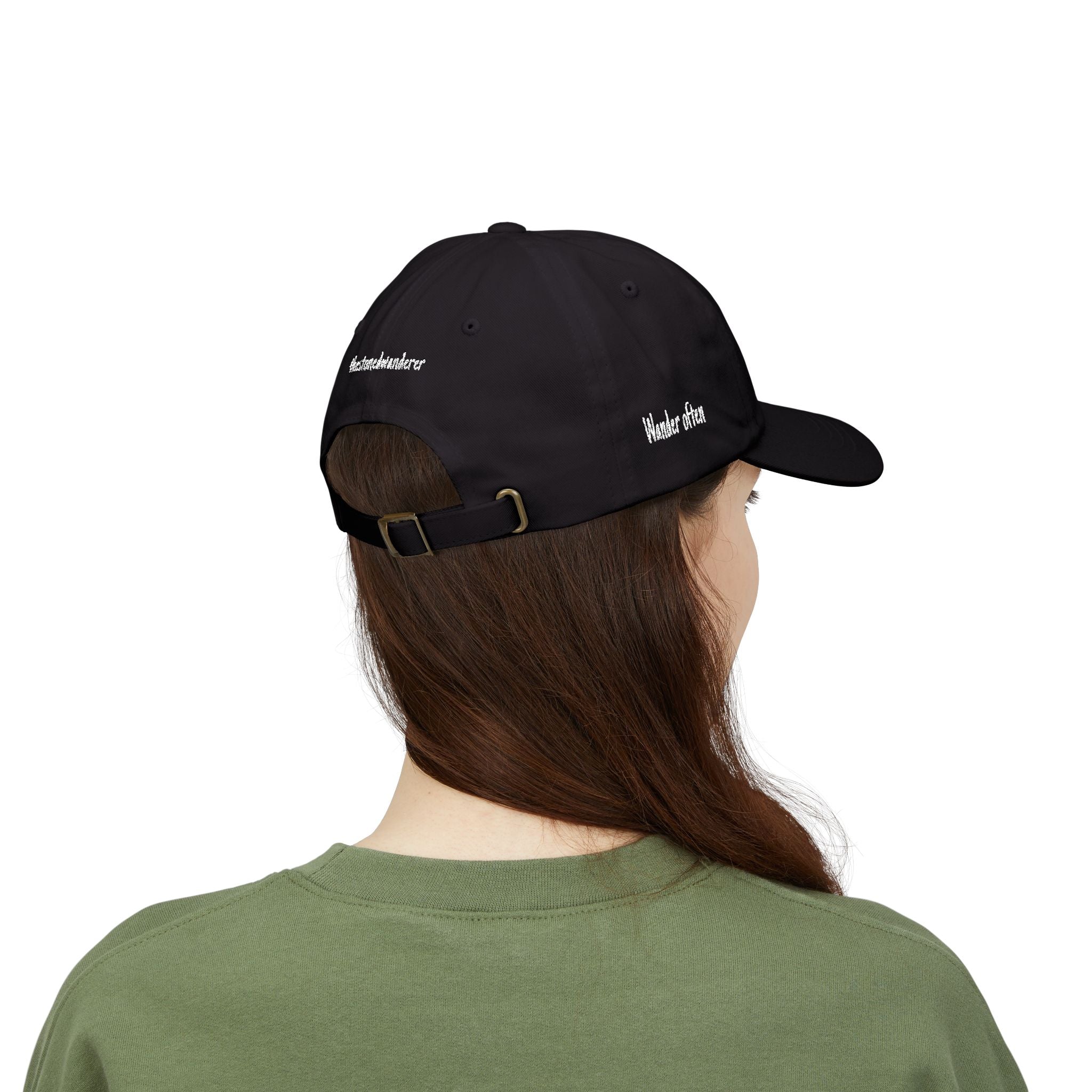 Wander Often Wonder Always Dad Cap