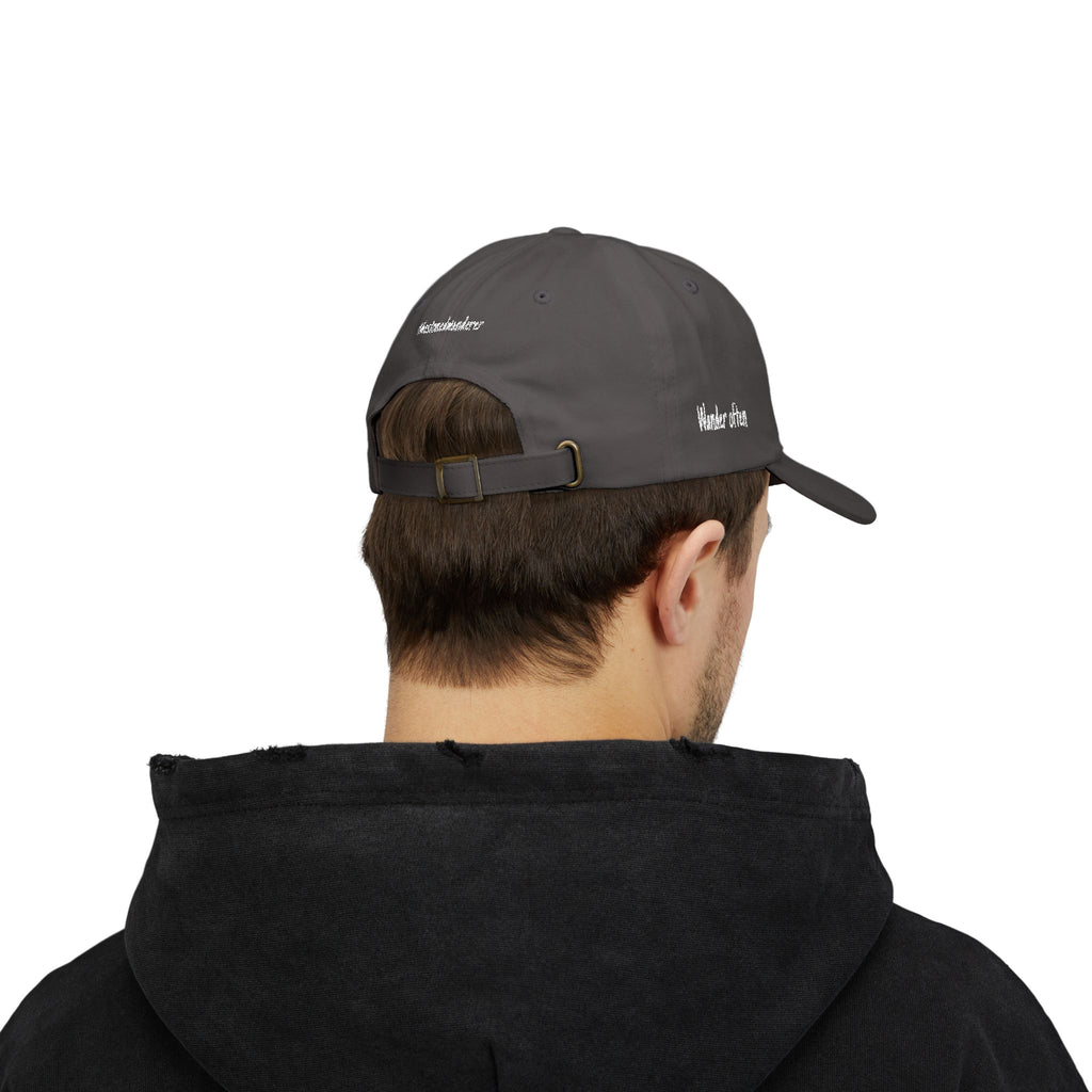 Wander Often Wonder Always Dad Cap