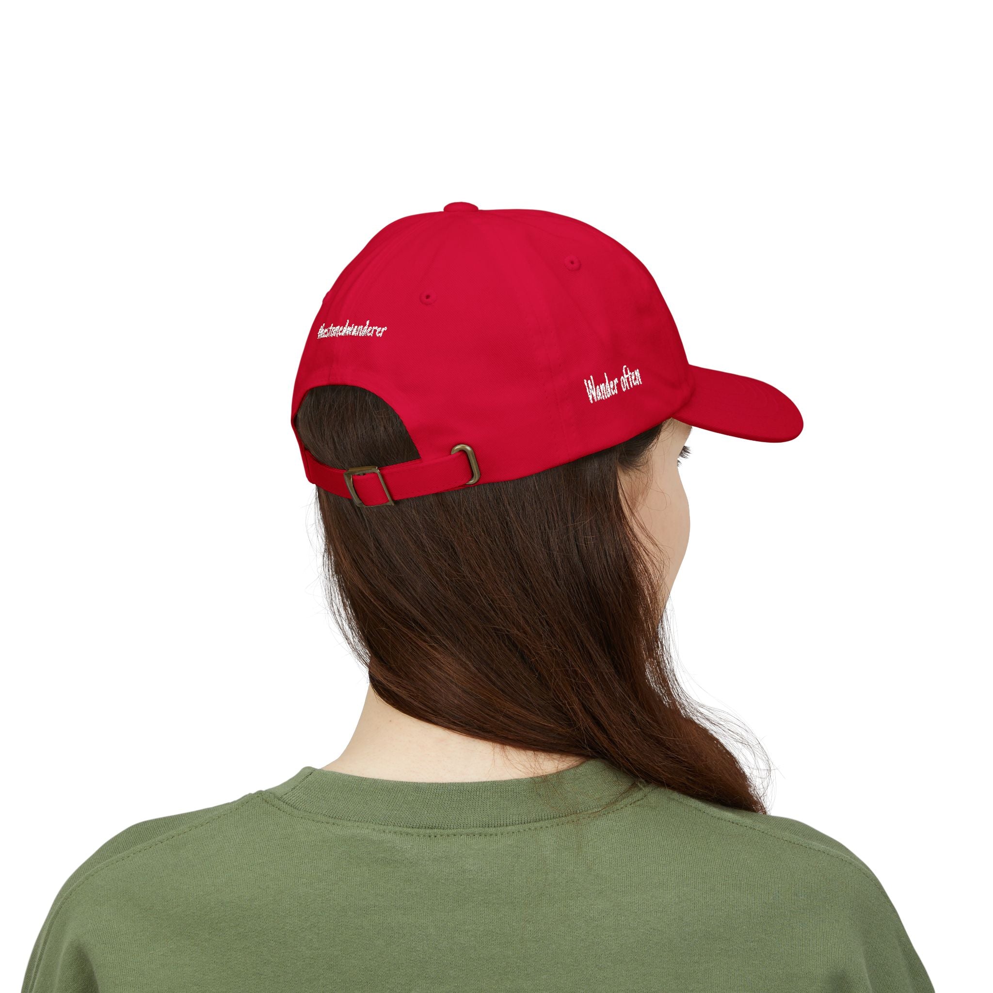 Wander Often Wonder Always Dad Cap