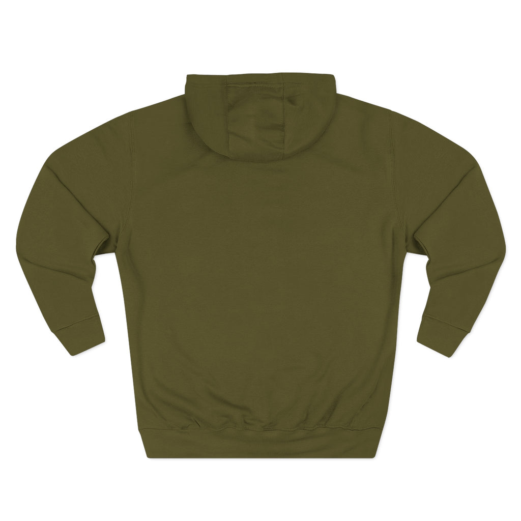 Outdoor Adventure Hoodie — "The Stone Wanderer" Vintage Camping Graphic